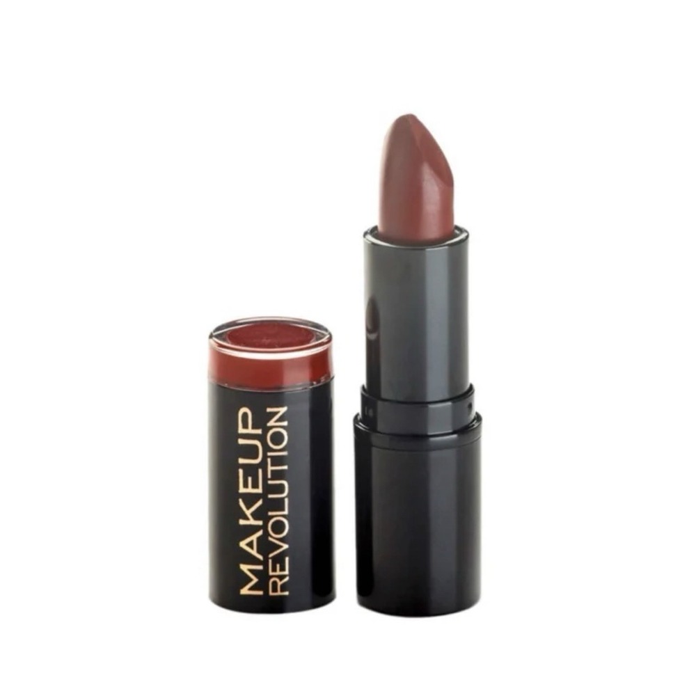 Makeup Revolution Amazing Lipstick Reckless Red Vegan NEW